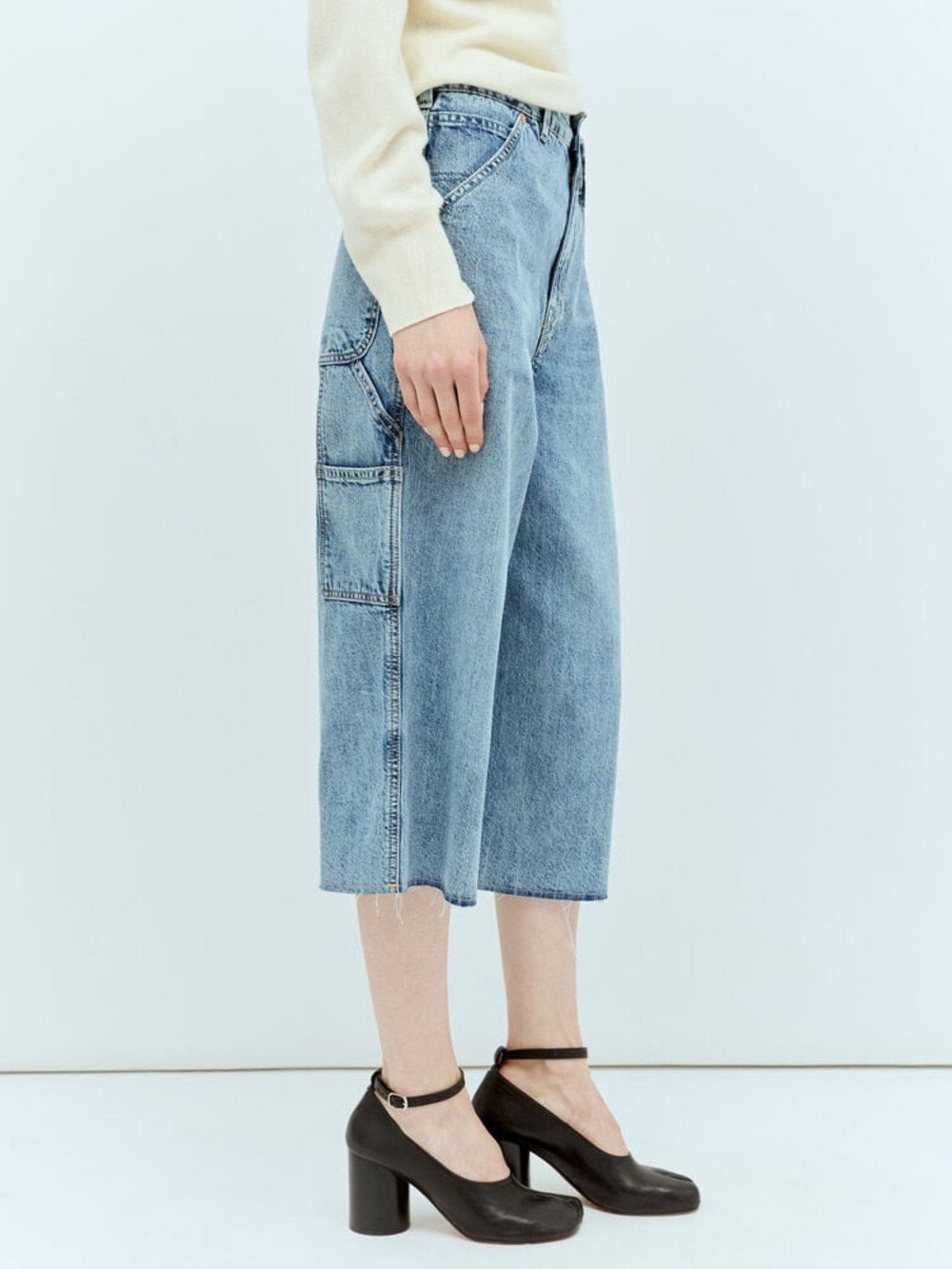 Our Legacy Trade half-cut jeans